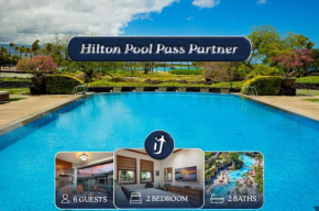 Hilton Pool Pass Included, Kolea - Luxe Penthouse, Walk to Beach